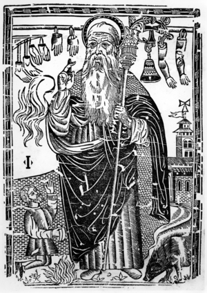 Saint Anthony the Great (woodcut)