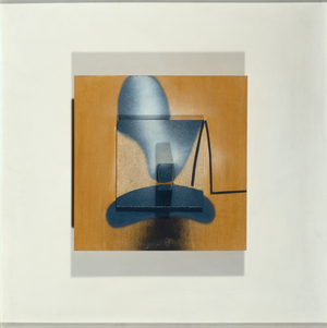 Point of Contact: Brown Development, Projective Painting (oil on board plywood)