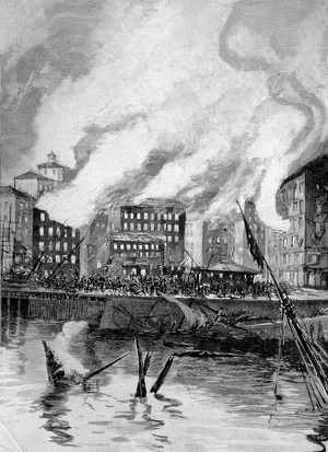 The dynamite explosion in Santander