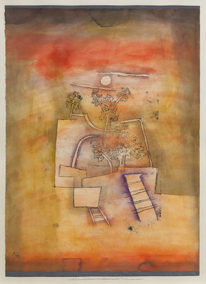 Tree Culture, 1924 (oil & w/c on paper & cardboard)