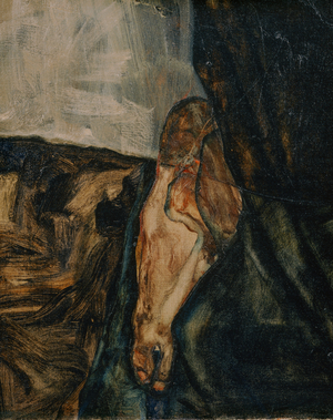Die Eremiten (oil on canvas)