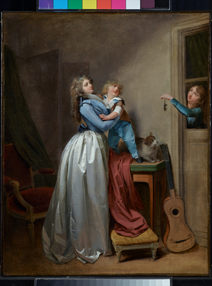 The Dead Mouse, 1790s (oil on canvas)
