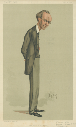 Mr James Payn (colour litho)