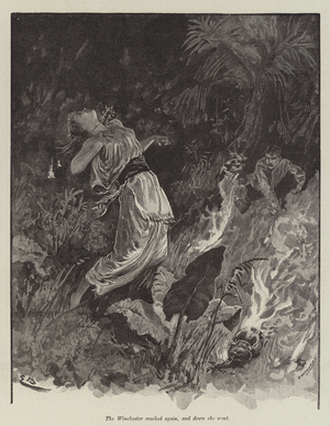 Uma, or The Beach of Falesa, by Robert Louis Stevenson (engraving)