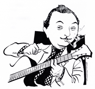 Django Reinhardt, caricature