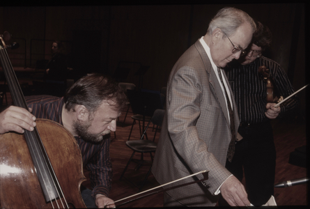 Henrich Schiff, Wolfgang Sawallisch and Sergei Stadler