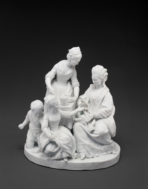 Le Déjeuner (Breakfast), 1775 (Hard paste biscuit porcelain)
