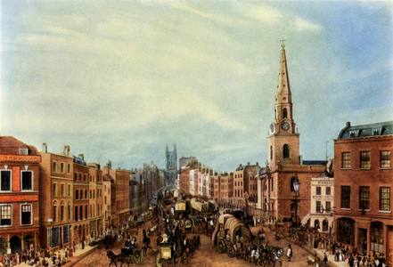 Borough High Street, Southwark by William Knox