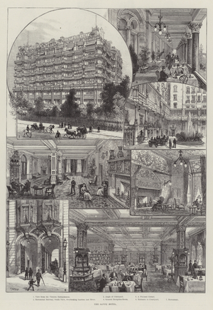 The Savoy Hotel (engraving)