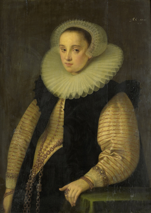 Hortensia del Prado, 1596 (oil on panel)