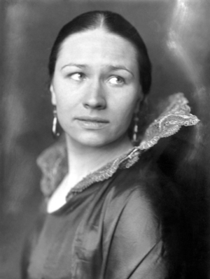 Maria Koppenhoefer in Wallenstein, 1927 (b/w photo)