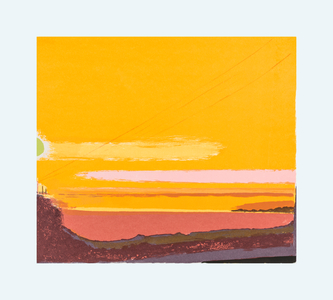 Golden Moment, Australia, 2008 (screen print)
