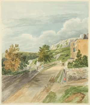 Part of Sion Hill, 1820 (w/c on paper)