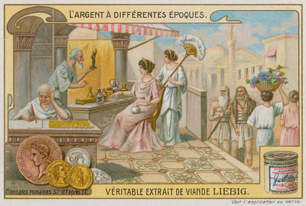 The Romans and Their Imperial Coins (chromolitho)