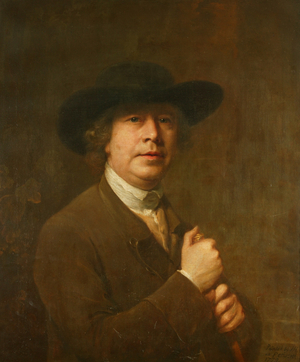 Self-portrait, 1778 (oil on canvas)