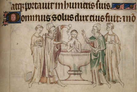 Baptism of Becket's mother