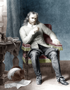 Oliver Cromwell (1599-1658) english statesman, lord protector of the Commonwealth