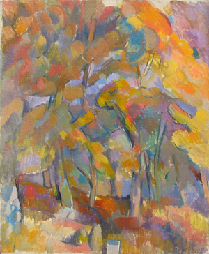 Fauve Landscape Provence, 1944 (oil on canvas)