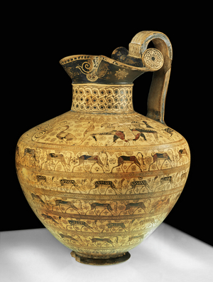 Oenochoe Levy, oriental style, Ionian, …