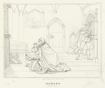 Hamlet, Act III, Scene 3 (engraving)