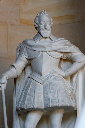 King Henry IV ,(sculpture)