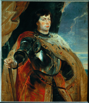 Charles the Bold of Burgundy, c.1618 (painting on oakwood)