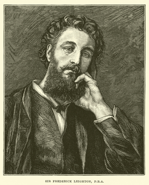 Sir Frederick Leighton, PRA (engraving)