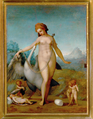 Leda and the swan, 1512 (painting)
