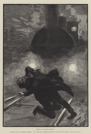 Miser Farebrother, by B L Farjeon (engraving)