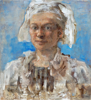 Headdress, 2013 (Oil on Panel)
