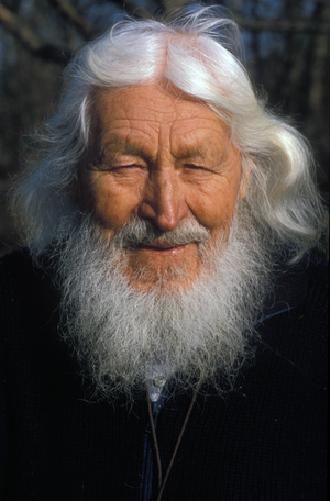 Father Timofei, Timofei Wassiljewitsch Prochorow, called Father Timofei 1894 2004 , Russian hermit, …, 1989 (photo)