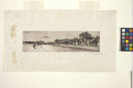 The River Isar (ink)