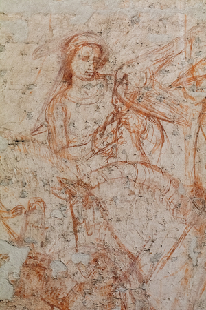 Triumph of Death, 1336-41 (sinopia)