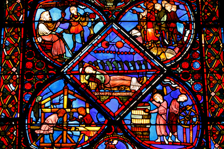 Window, Bourges Cathedral, France (stained glass)
