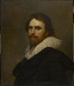 Self portrait, c.1630 (oil on oak panel)