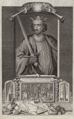 Edward I of England (engraving)
