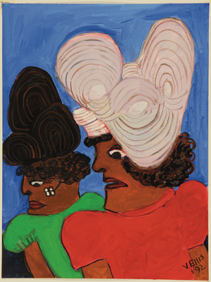 Church Women, 1992 (acrylic on canvas)