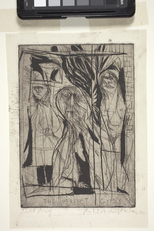 The Perfect Gypsy (etching and aquatint)