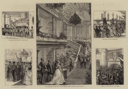 The State Concert at the Royal Albert Hall (engraving)
