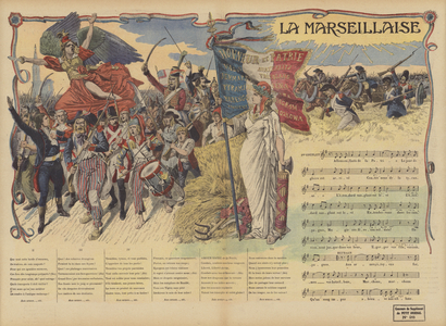 La Marseillaise (colour litho)