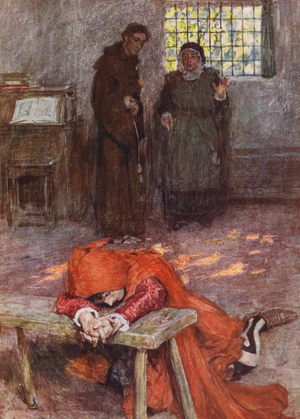 Shakespeare's Romeo and Juliet: Act III, Scene III (colour litho)