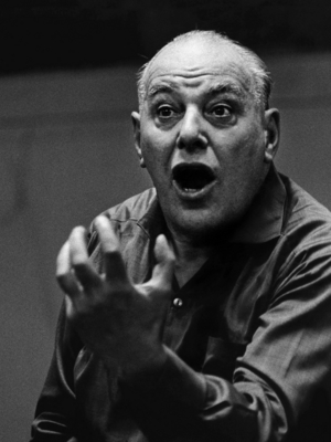 Lovro from Matacic, conductor, 1960 (photo)