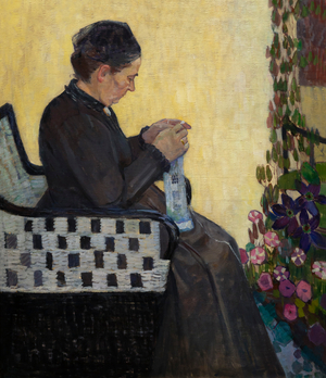 The Artist's Mother, 1907 (oil on canvas)