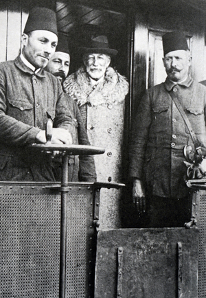 Baron de Rothschild visits Palestine 1914