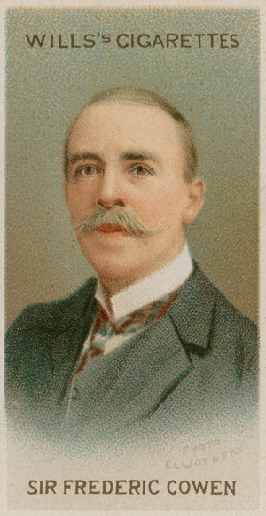 Sir Frederick Cowen (chromolitho)