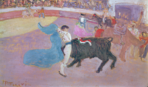 The Arena (oil on canvas)