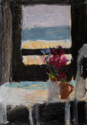 Atlantic Sea, 2013 (oil on board)