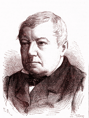 Christian Friedrich Schonbein, 1869 (engraving)