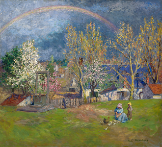 Rainbow, c.1925 (oil on canvas)