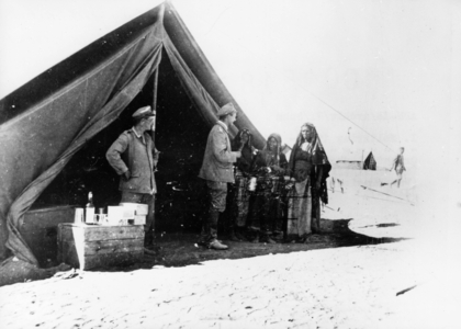 I. WK - Palestine Front - Front everyday life 1917 (photo)